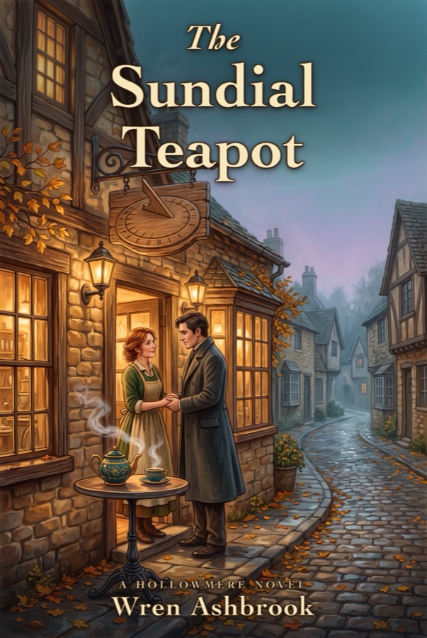 Book cover of The Sundial Teapot by Wren Ashbrook